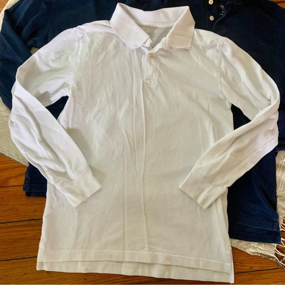 Children’s Place Long Sleeve Polos Lot of Three XXL 16